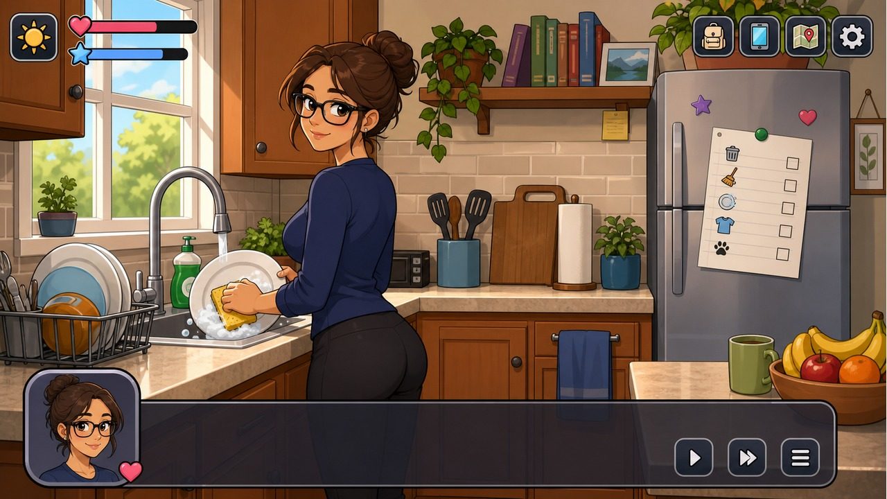 家务:HouseChores 角色养成 场景图 1